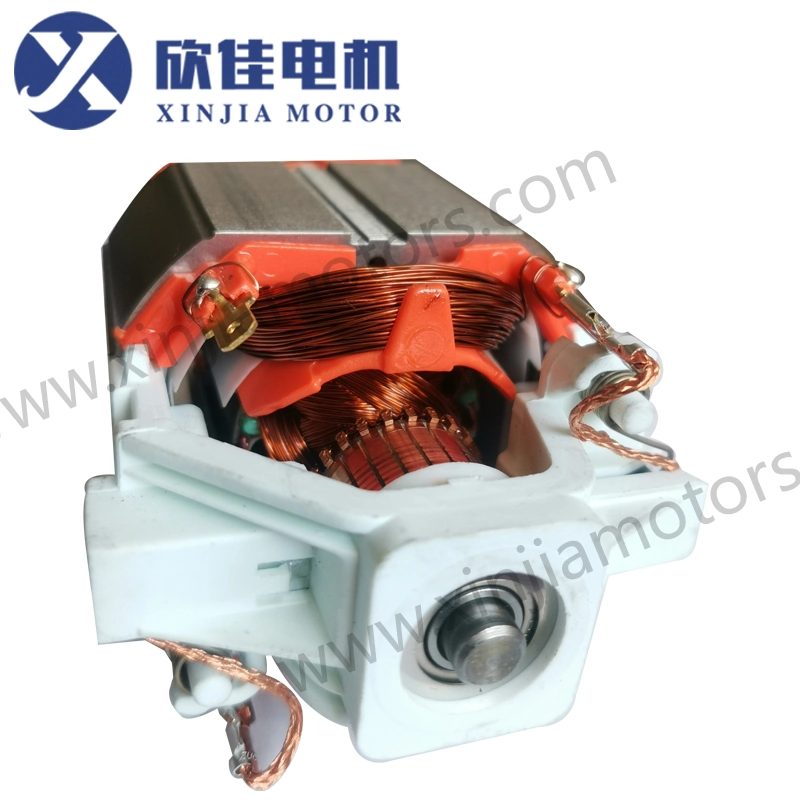 AC/DC Motor Electrical Universal Motor Electric Engine 7645L with Aluminum Bracket for Electric String Trimmer